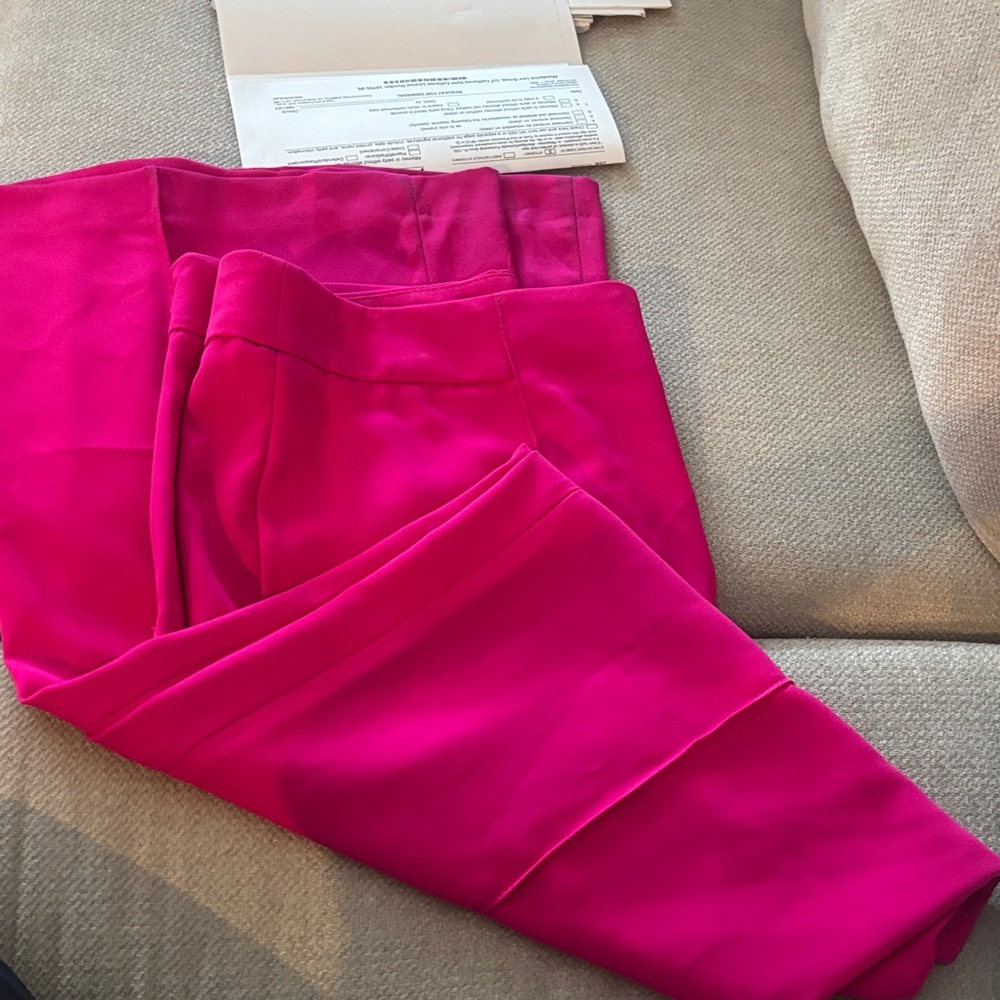 Zara Fuchsia pants - Picture 2 of 3